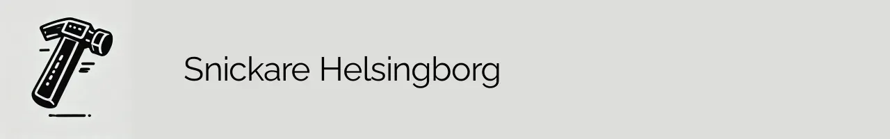 Snickare Helsingborg